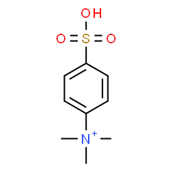 ChemSpider 2D Image | N,N,N-Trimethyl-4-sulfoanilinium | C9H14NO3S