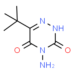 ChemSpider 2D Image | Metribuzin-diketo | C7H12N4O2