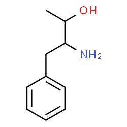 ChemSpider 2D Image | 3-Amino-4-phenyl-2-butanol | C10H15NO