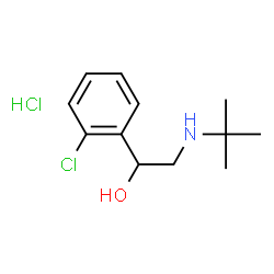 ChemSpider 2D Image | Tulobuterol hydrochloride | C12H19Cl2NO