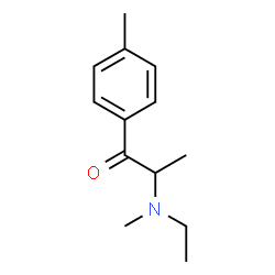 ChemSpider 2D Image | 2-[Ethyl(methyl)amino]-1-(4-methylphenyl)-1-propanone | C13H19NO