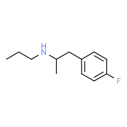 ChemSpider 2D Image | N-[1-(4-Fluorophenyl)-2-propanyl]-1-propanamine | C12H18FN