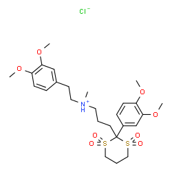 ChemSpider 2D Image | dimeditiapramine | C26H38ClNO8S2