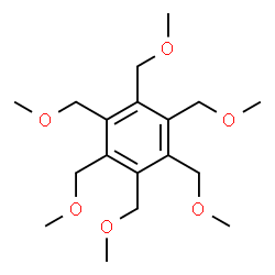 ChemSpider 2D Image | Hexakis(methoxymethyl)benzene | C18H30O6