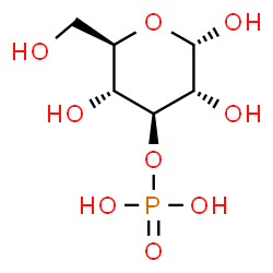 ChemSpider 2D Image | alpha-D-Glucose 3-phosphate | C6H13O9P