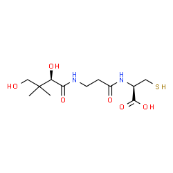 ChemSpider 2D Image | PANTOTHENOYLCYSTEINE | C12H22N2O6S