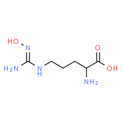 ChemSpider 2D Image | N?-hydroxyarginine | C6H14N4O3