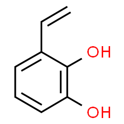 ChemSpider 2D Image | 3-Vinylcatechol | C8H8O2