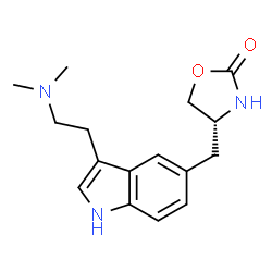 ChemSpider 2D Image | (R)-zolmitriptan | C16H21N3O2