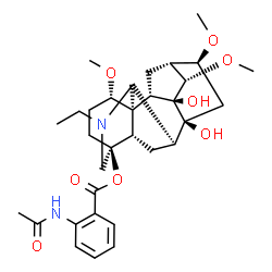 ChemSpider 2D Image | Lappaconitine | C32H44N2O8