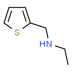 ChemSpider 2D Image | N-(2-Thienylmethyl)ethanamine | C7H11NS