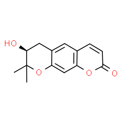 ChemSpider 2D Image | Decursinol | C14H14O4