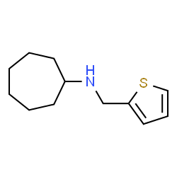 ChemSpider 2D Image | N-(2-Thienylmethyl)cycloheptanamine | C12H19NS