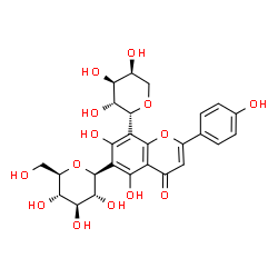 ChemSpider 2D Image | Neoschaftoside | C26H28O14