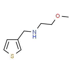 ChemSpider 2D Image | 2-Methoxy-N-(3-thienylmethyl)ethanamine | C8H13NOS
