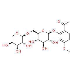 ChemSpider 2D Image | Paeonolide | C20H28O12