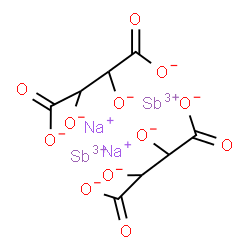 ChemSpider 2D Image | antimony sodium tartrate | C8H4Na2O12Sb2