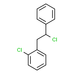 ChemSpider 2D Image | 1-Chloro-2-(2-chloro-2-phenylethyl)benzene | C14H12Cl2