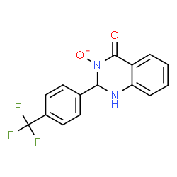 ChemSpider 2D Image | 4-Oxo-2-[4-(trifluoromethyl)phenyl]-1,4-dihydro-3(2H)-quinazolinolate | C15H10F3N2O2