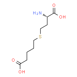 ChemSpider 2D Image | S-(D-CARBOXYBUTYL)-L-HOMOCYSTEINE | C9H17NO4S