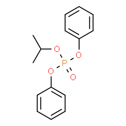 ChemSpider 2D Image | Isopropyl diphenyl phosphate | C15H17O4P