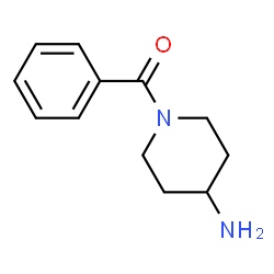 ChemSpider 2D Image | (4-aminopiperidin-1-yl)phenylmethanone | C12H16N2O