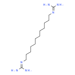 ChemSpider 2D Image | 1,1'-dodecane-1,12-diyldiguanidine | C14H32N6