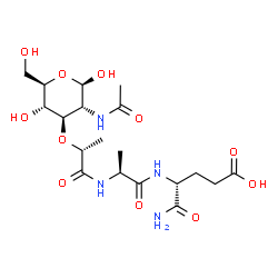 ChemSpider 2D Image | Muramyl dipeptide | C19H32N4O11