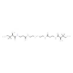 ChemSpider 2D Image | pantethine | C22H42N4O8S2