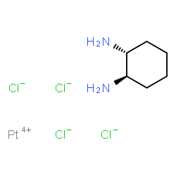 ChemSpider 2D Image | ormaplatin | C6H14Cl4N2Pt