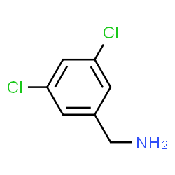 ChemSpider 2D Image | 3,5-Dichlorobenzylamine | C7H7Cl2N