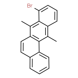 ChemSpider 2D Image | 8-Bromo-7,12-dimethyltetraphene | C20H15Br