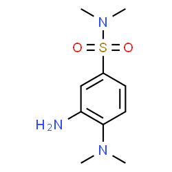 ChemSpider 2D Image | 3-Amino-4-(dimethylamino)-N,N-dimethylbenzenesulfonamide | C10H17N3O2S