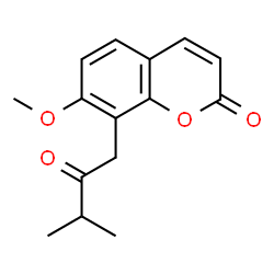 ChemSpider 2D Image | iso-Meranzin | C15H16O4