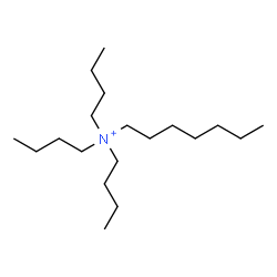 ChemSpider 2D Image | N,N,N-Tributyl-1-heptanaminium | C19H42N