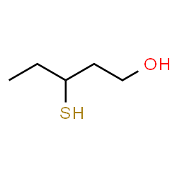 ChemSpider 2D Image | 3-Mercaptopentan-1-ol | C5H12OS