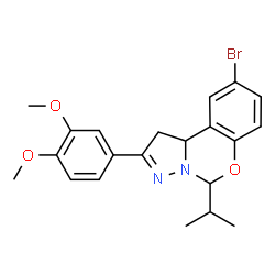 ChemSpider 2D Image | MFCD02676236 | C21H23BrN2O3
