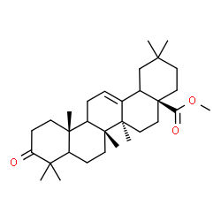 ChemSpider 2D Image | Methyl (5xi,9xi,18xi)-3-oxoolean-12-en-28-oate | C31H48O3
