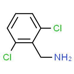 ChemSpider 2D Image | (2,6-dichlorophenyl)methanamine | C7H7Cl2N