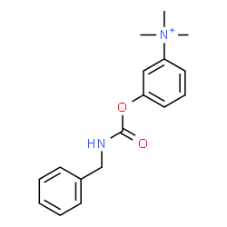 ChemSpider 2D Image | 3-[(Benzylcarbamoyl)oxy]-N,N,N-trimethylanilinium | C17H21N2O2