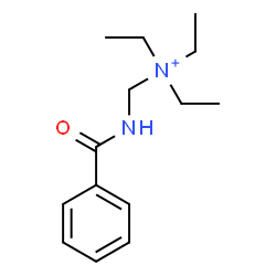 ChemSpider 2D Image | (benzamidomethyl)triethylammonium | C14H23N2O
