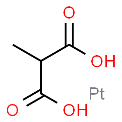 ChemSpider 2D Image | Methylmalonic acid - platinum (1:1) | C4H6O4Pt