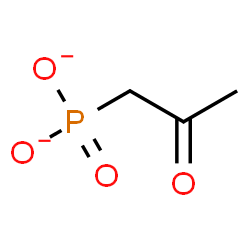 ChemSpider 2D Image | (2-Oxopropyl)phosphonate | C3H5O4P