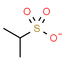ChemSpider 2D Image | 2-Propanesulfonate | C3H7O3S