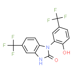 ChemSpider 2D Image | NS1619 | C15H8F6N2O2