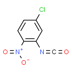 ChemSpider 2D Image | 5-Chloro-2-Nitrophenyl Isocyanate | C7H3ClN2O3