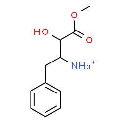 ChemSpider 2D Image | 3-Hydroxy-4-methoxy-4-oxo-1-phenyl-2-butanaminium | C11H16NO3