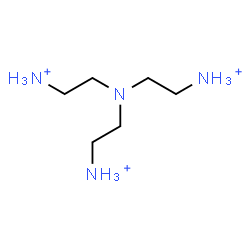 ChemSpider 2D Image | 2,2',2''-Nitrilotriethanaminium | C6H21N4