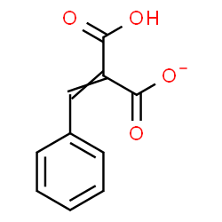 ChemSpider 2D Image | 2-Carboxy-3-phenylacrylate | C10H7O4