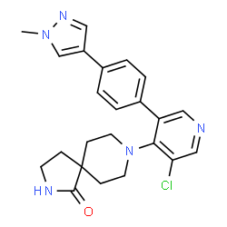 ChemSpider 2D Image | CCT251545 | C23H24ClN5O